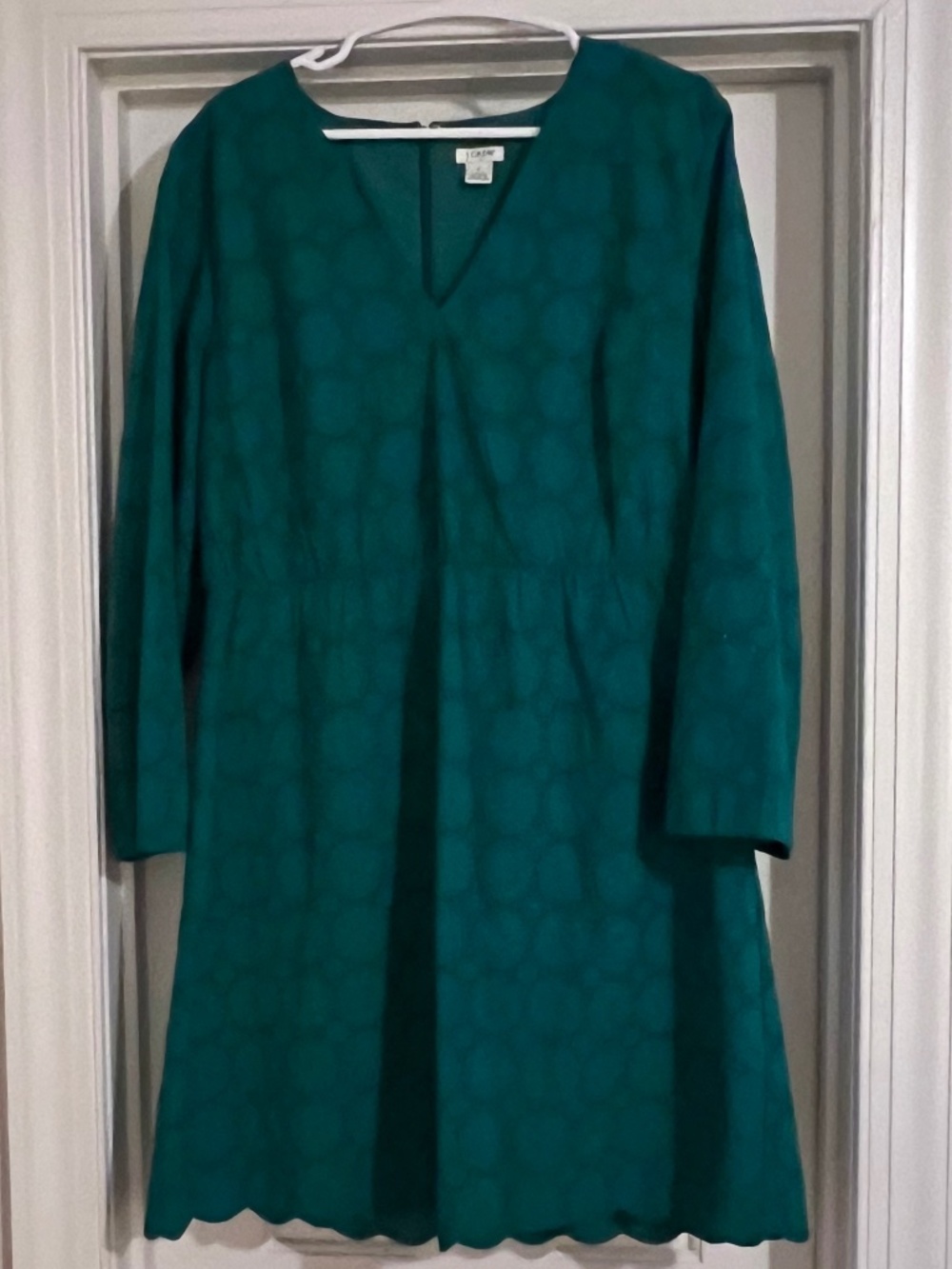 Green jcrew dress - Picture 1 of 3